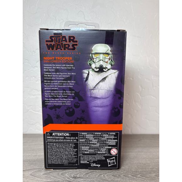 Star Wars The Black Series Night Trooper (Halloween 2025 Edition) 6" Figure NIB - Picture 3 of 4